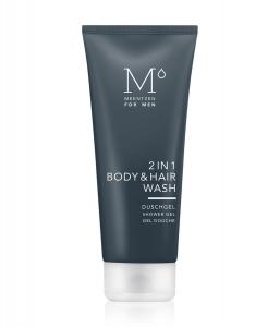 Гель для душа Charlotte Meentzen Meentzen 4 Men 2 in 1 Body & Hair Wash, 200 ml
