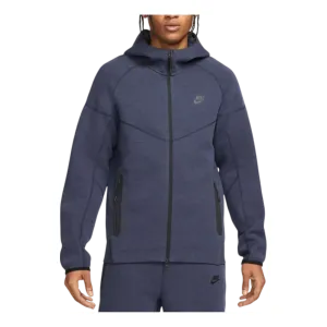 Худи Nike Tech Fleece Windrunner Full-Zip Hoodie 'Obsidian Heather Black'