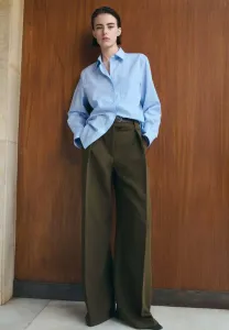 Блузка на пуговицах Mango, Light Blue