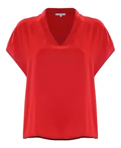 Стильная блузка Kocca, красный