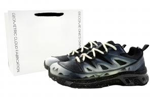 SALOMON XT 6 амортизирующие, дышащие, легкие низкие туристические ботинки для скалолазания unisex black white blue