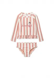 Дагни в купальнике-бикини Liewood, Coral Blush/Creme De La Creme