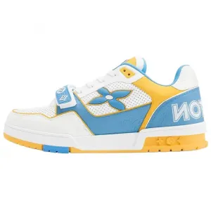 LOUIS VUITTON Низкие кроссовки для скейтбординга мужские синие Low Top