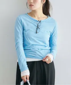 Прозрачный топ C/NY U By Spick&Span, цвет Blue A