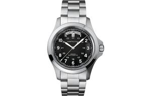 Hamilton Часы Khaki Field King Auto H64455133, Black Dial H64455133