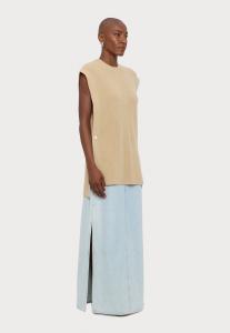 Жилет OPEN SIDE TANK KNITID, песочный