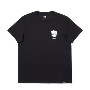 Lee Футболка мужская черная