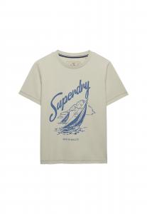 Superdry & Co Футболка 'Heritage Hamptons' в цвете Khaki