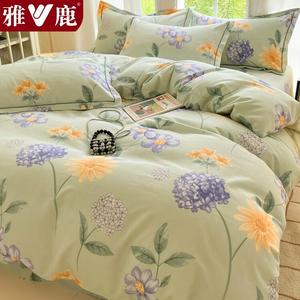 Yalu Пододеяльник 150х200 см из 100% хлопка, утолщенный, с начесом, цвет Anna