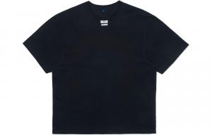 Футболка с видимым ярлыком ADER ERROR, черный