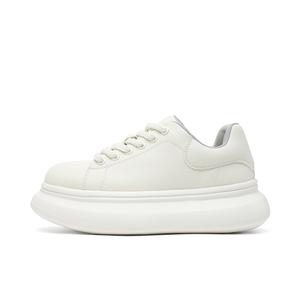 Ritai Белые кроссовки, износостойкие, для скейтбординга, унисекс, белые