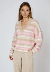 Джемпер Marc Aurel PULLOVER, Off White Dark Blush Varied/White