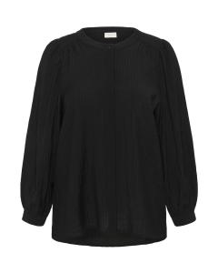 Блуза KAFFE CURVE Lisana, черный