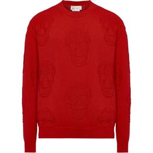 Alexander McQueen Свитер мужской красный