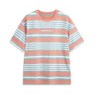 LINING Футболка мужская orange mud red stripes