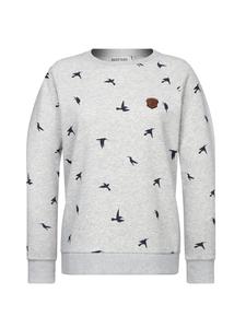 Толстовка Krokettenhorst Allover Birds/Gree Naketano