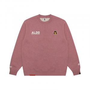 Толстовка с вышитым логотипом A Bathing APE Aape, розовый