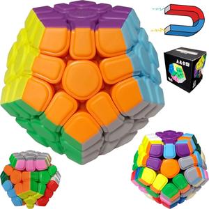 MEGAMINX CUBE 3x3 MAGNETIC - MOYU MEILONG Магнитная сложная игрушка-головоломка, логическая игра