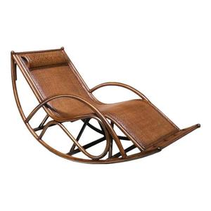 Плетеное кресло-качалка из натурального ротанга премиум-класса