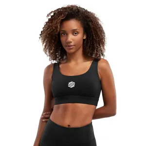 Fartlek Черный спортивный бюстгальтер Siroko, чёрный