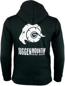 Толстовка Guggen Mountain Kapuzenpullover H06 Fleece Hoodie, черный