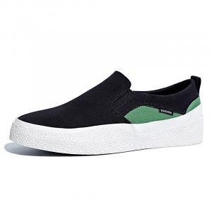 Холщовые кеды мужские низкие Baoda, черный/белый