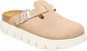 Женские массивные бостонские сабо Papillio от Birkenstock, цвет Sand