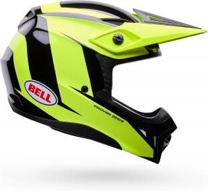 Шлем BELL MX-10 MIPS, цвет Yellow/Black Talon, размер M