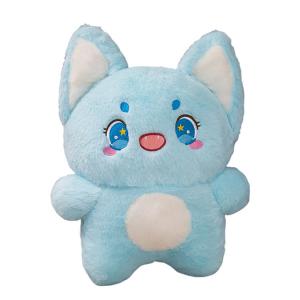 Большой размер милый и очаровательный котик плюшевая игрушка плюшевая кукла Fox fairy, синий