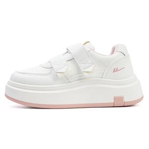 WARRIOR Амортизирующие износостойкие женские лоу-топы для скейтбординга бежево-розовые, цвет Beige Pink