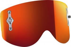 Сменная линза Scott recoil xi works chrome, Orange