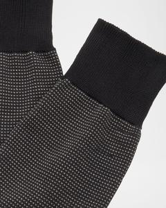 Мужские носки Tewkesbury Fil d'Ecosse, 3 пары носков для экипажа Pantherella, цвет Blk/Nvy/Hzb