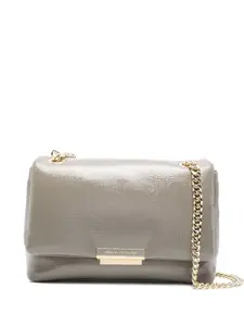 Сумка через плечо на цепочке Armani Exchange, коричневый