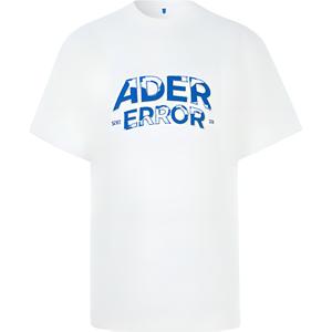 Футболка с вышитым логотипом ADER ERROR, белый