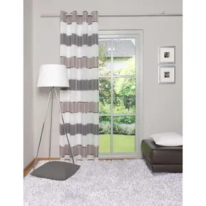 ИДЕИ ДЛЯ ДОМАШНЕЙ ЖИЗНИ Штора «ДАРИЯ», (1 шт.), ВxШ: 245x140, непрозрачный Home Wohnideen, цвет stein