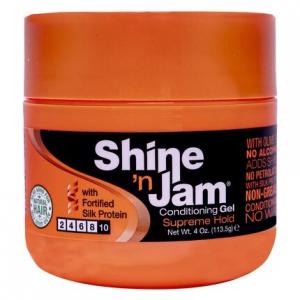 Кондиционирующий гель Shine 'N Jam Supreme Hold 4,0 унции Ampro