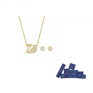 Лебединый элемент, металлическое колье для женщин Swan Element Swarovski