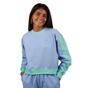 Короткая толстовка behappy Superb, синий