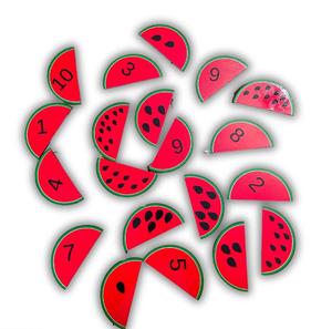 Арбузы, головоломка для обучения счету. Inna marka