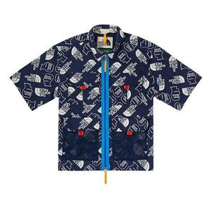 Рубашка THE NORTH FACE X Brain Dead 76 Boxy Ss Mountain Shirts 'Blue'