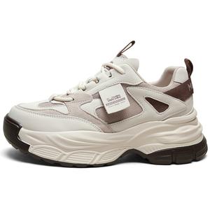 Высокие износостойкие легкие низкие массивные кроссовки Women's Mulinsen, серо-голубой