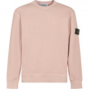 Logo Patch Crewneck Jumper STONE ISLAND, розовый