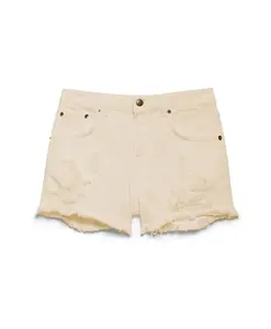 Бежевые джинсовые шорты Marissa с потертостями. Aniye By, бежевый