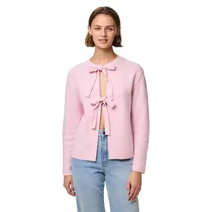 Кардиган Pieces Silly, розовый