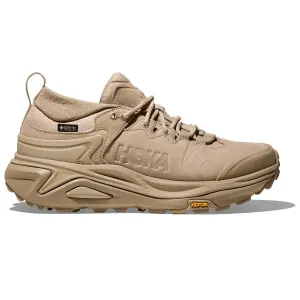 Женские туристические ботинки HOKA Kaha 3 Low кожаные водонепроницаемые, бежевый
