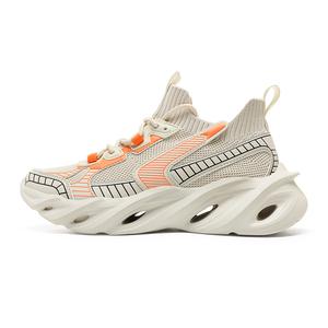 Низкие повседневные туфли унисекс TFKY, Beige Orange