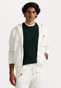 Толстовка Polo Ralph Lauren DOUBLE-KNIT FULL-ZIP HOODIE, White