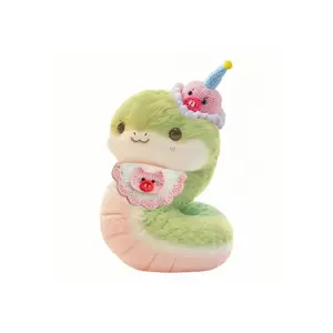 Змея бэби талисман плюшевая кукла высота 25см Handsome