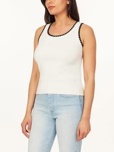 Топ Scotch & Soda, белый/черный