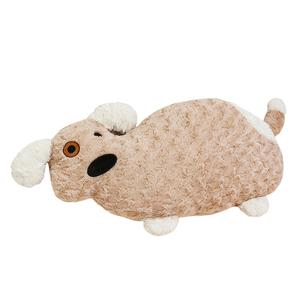 Плюшевая игрушка в виде милой собаки с большим носом, высота 60 см MLING, коричневый